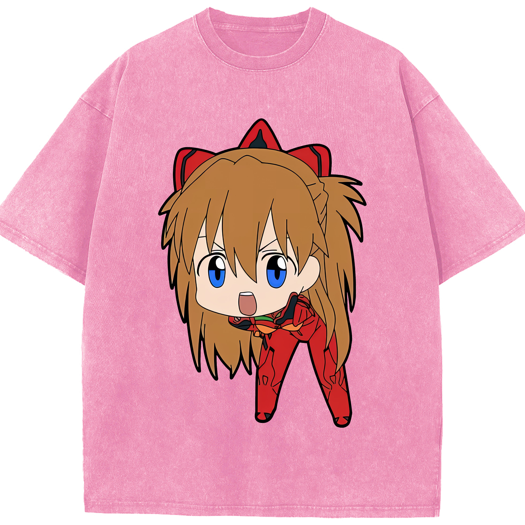 （画像用） EVA 新世紀エヴァンゲリオン 綿100% ヴィンテージ風 半袖Tシャツ（フロントプリント）